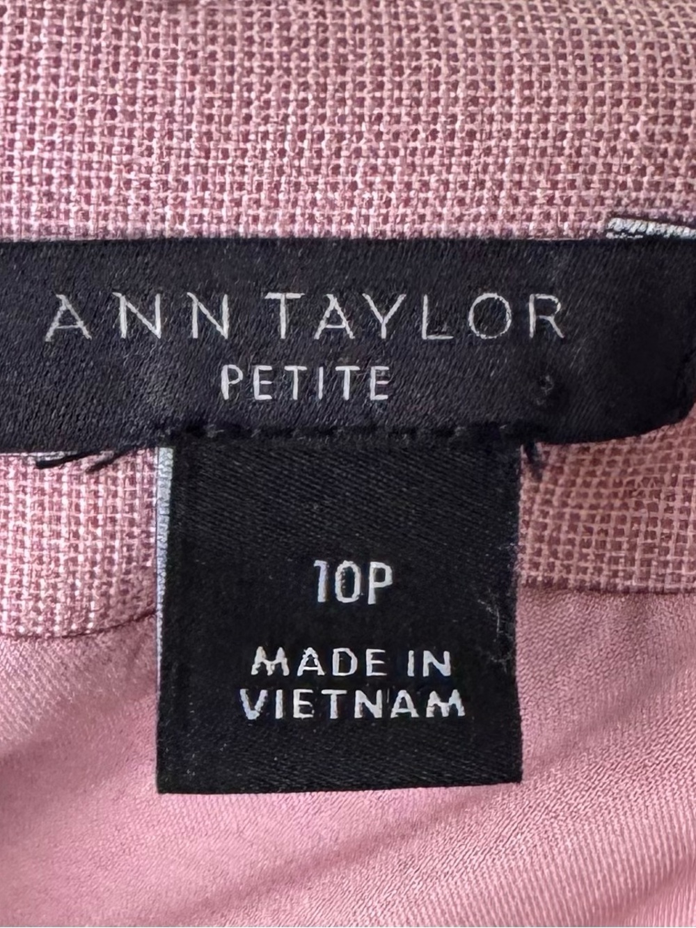 Ann Taylor Mauve Dusty rose pink Sheath Dress with matching belt - Picture 9 of 10